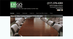 Desktop Screenshot of ergoofficefurniture.net